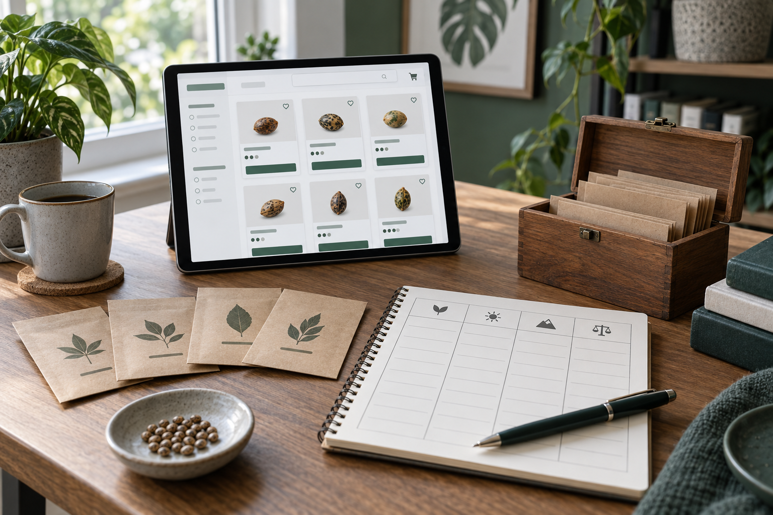 Cannabiszaden vergelijken voor Master of Seeds blog welke informatie vind je daar precies